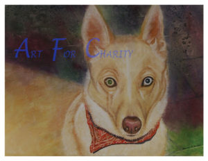 Forever Loyal - Watercolor on paper - 24 inches x 18 inches - Printed card 6 inches x 4 inches